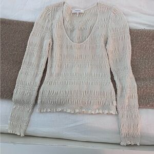 Frame Long Sleeve Top